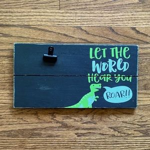 Dinosaur picture frame